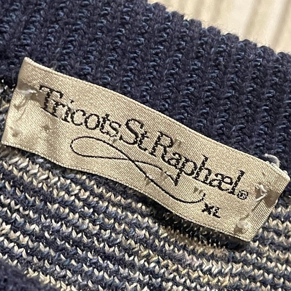 Vintage Tricots St Raphael Crewneck Sweater Size XL UNISEX Union Made ILGWU - Picture 2 of 8